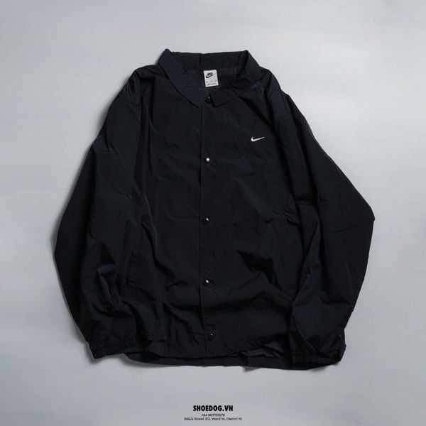  ÁO KHOÁC NIKE SPORTSWEAR COACHES JACKET BLACK ''DQ5005-010'' 