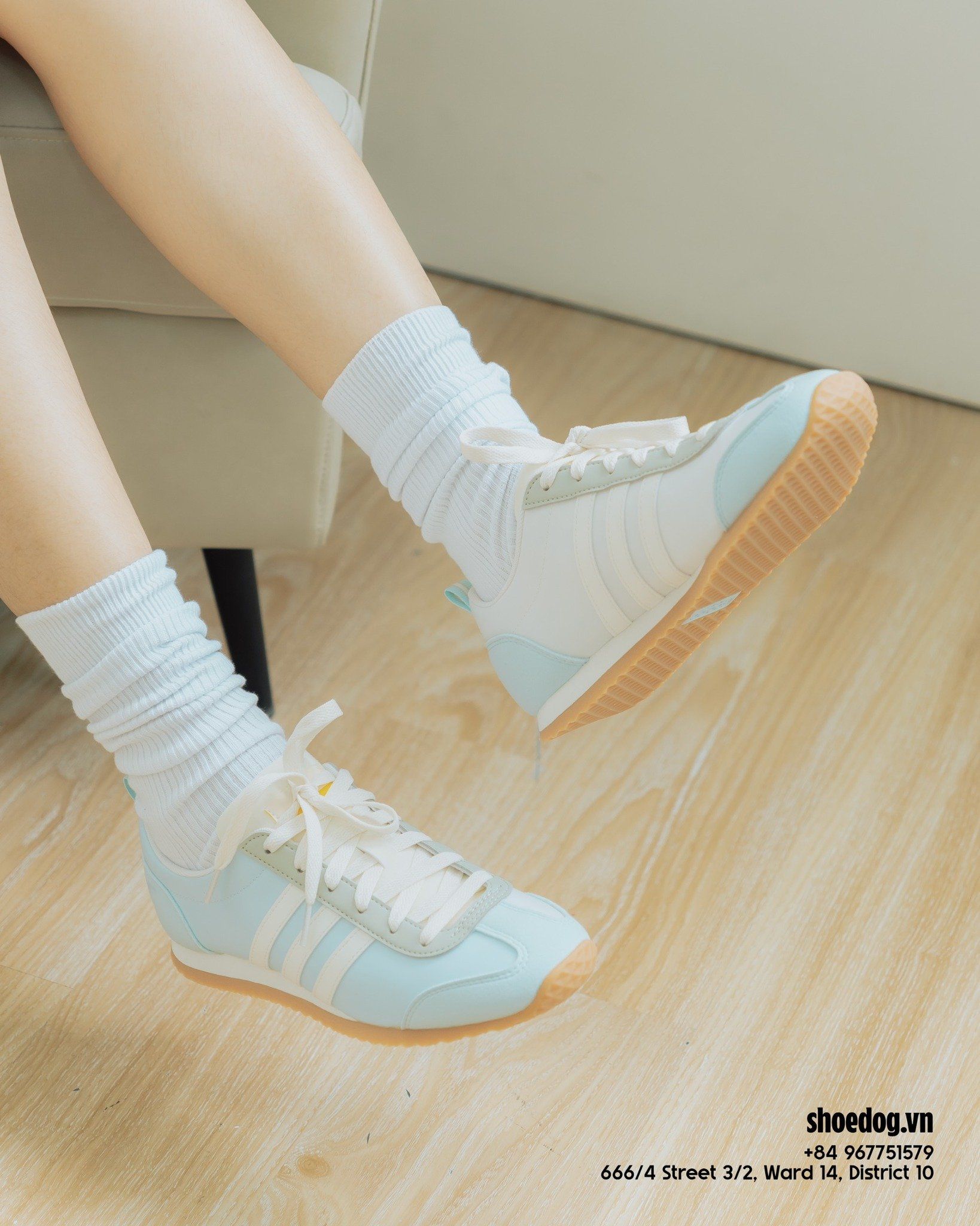  GIÀY ADIDAS VS JOG WHITE 2.0 