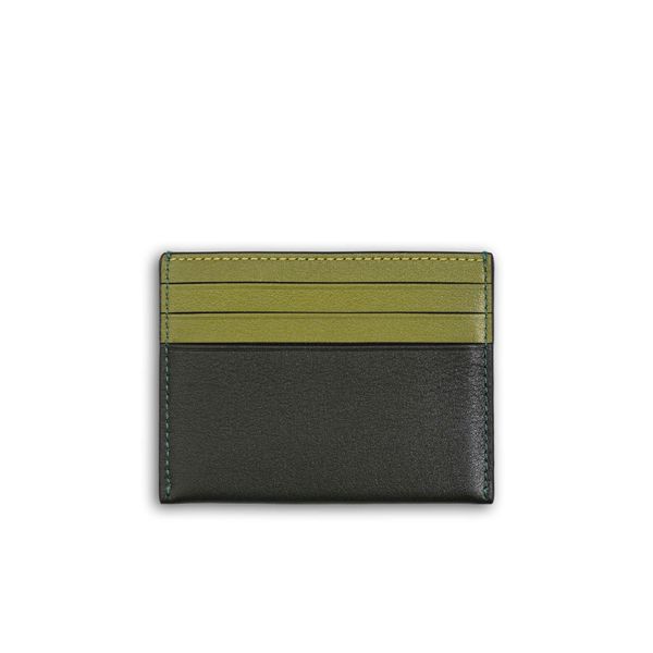  VÍ ĐỰNG THẺ CARD HOLDER COACH CASE IN COLORBLOCK GREEN 