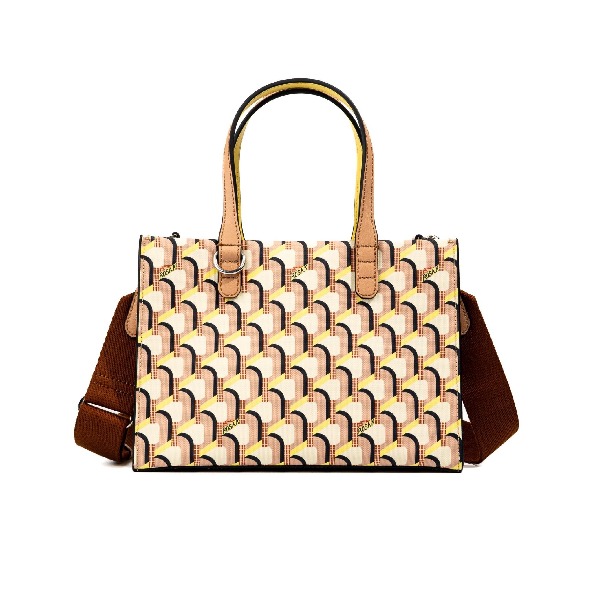 TÚI ROSA.K CABAS MONOGRAM DAY TOTE CREAM BUTTER_''SM'' ''MTA