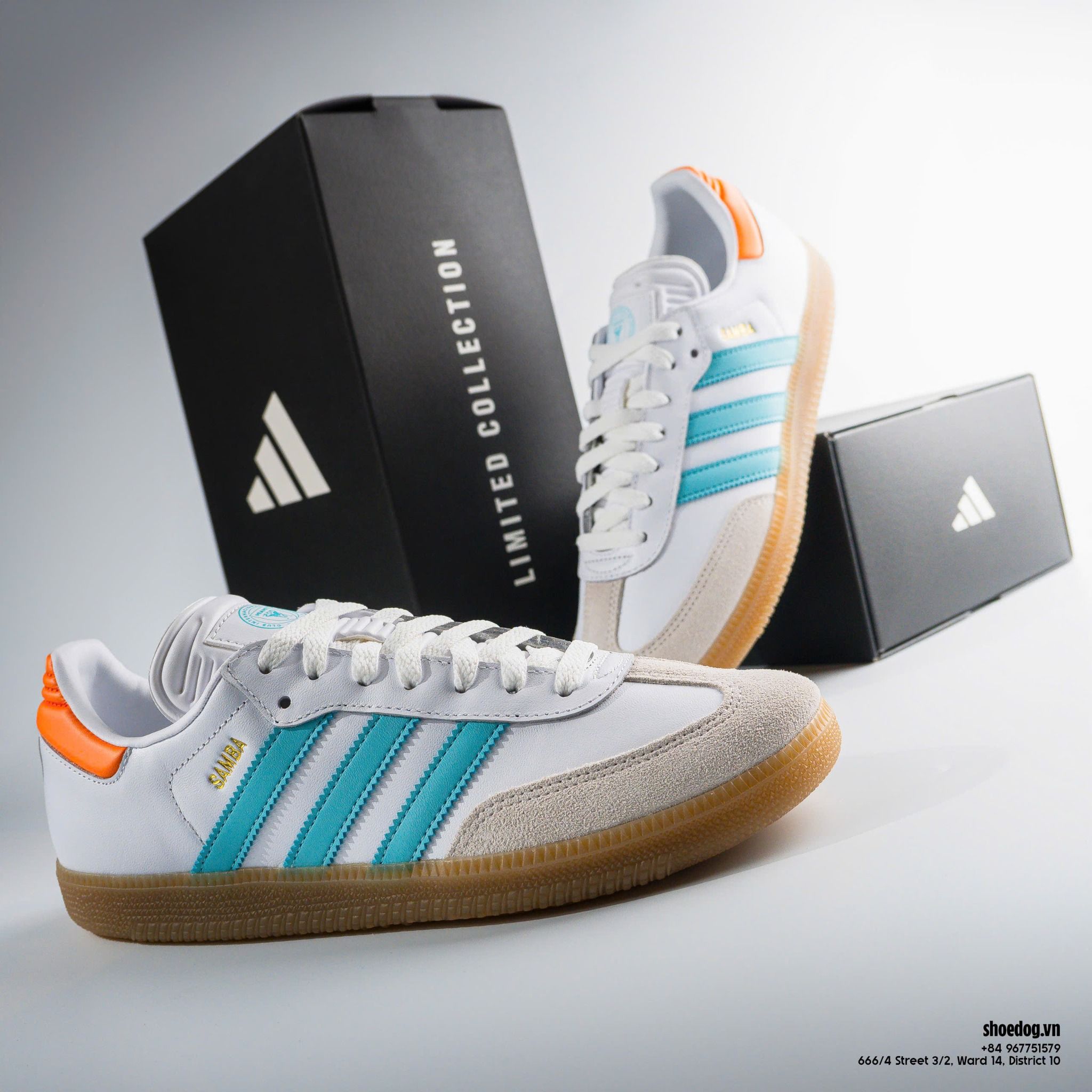  GIÀY ADIDAS SAMBA INTER MIAMI CF ''IH8160'' 