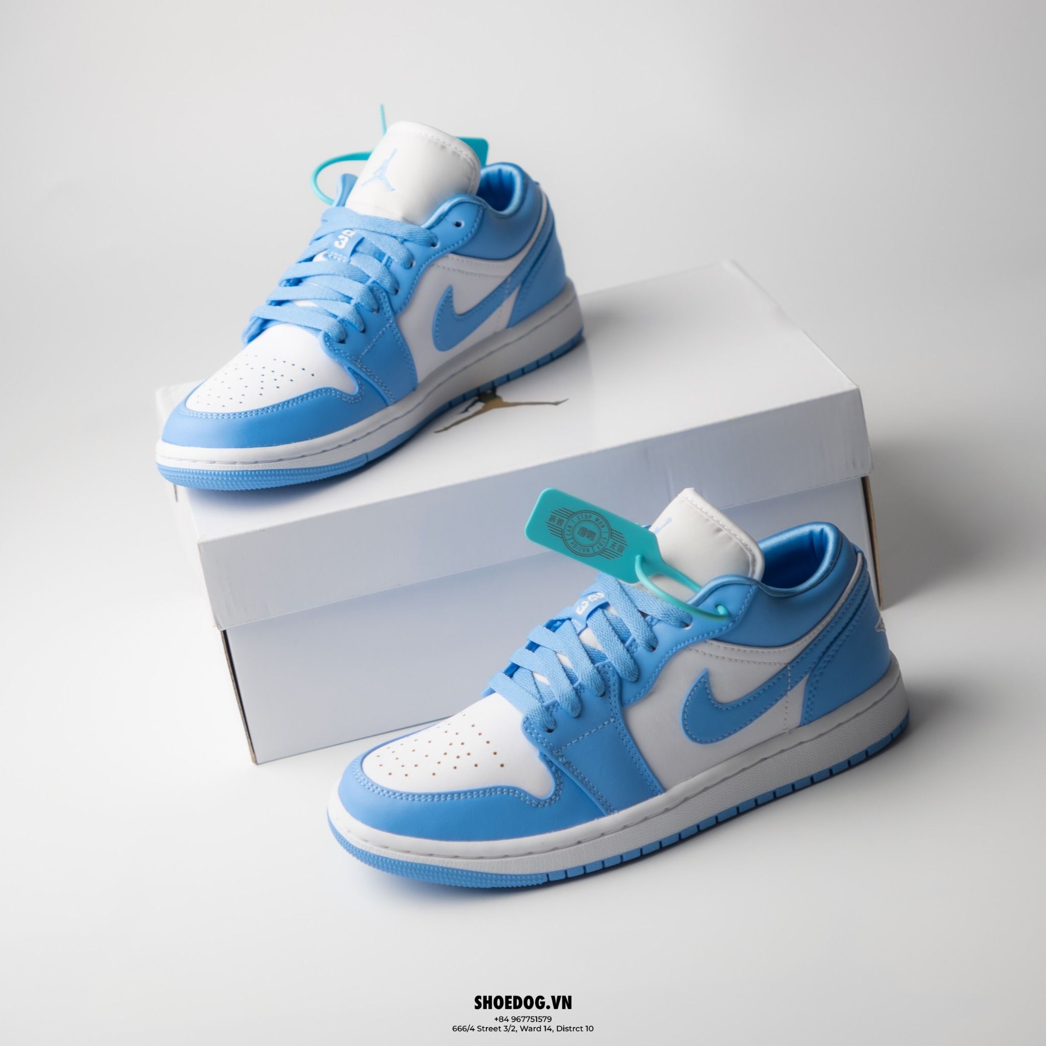  GIÀY NIKE JORDAN 1 UNC 