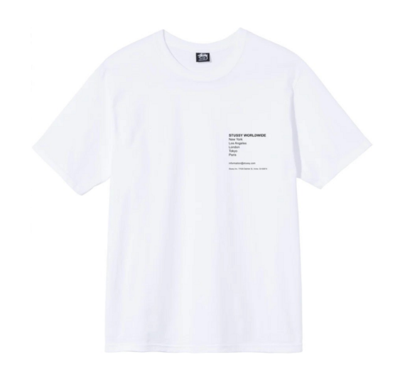  ÁO STUSSY MODERN LEADERS TEE ‘WHITE’ ''1904690'' 