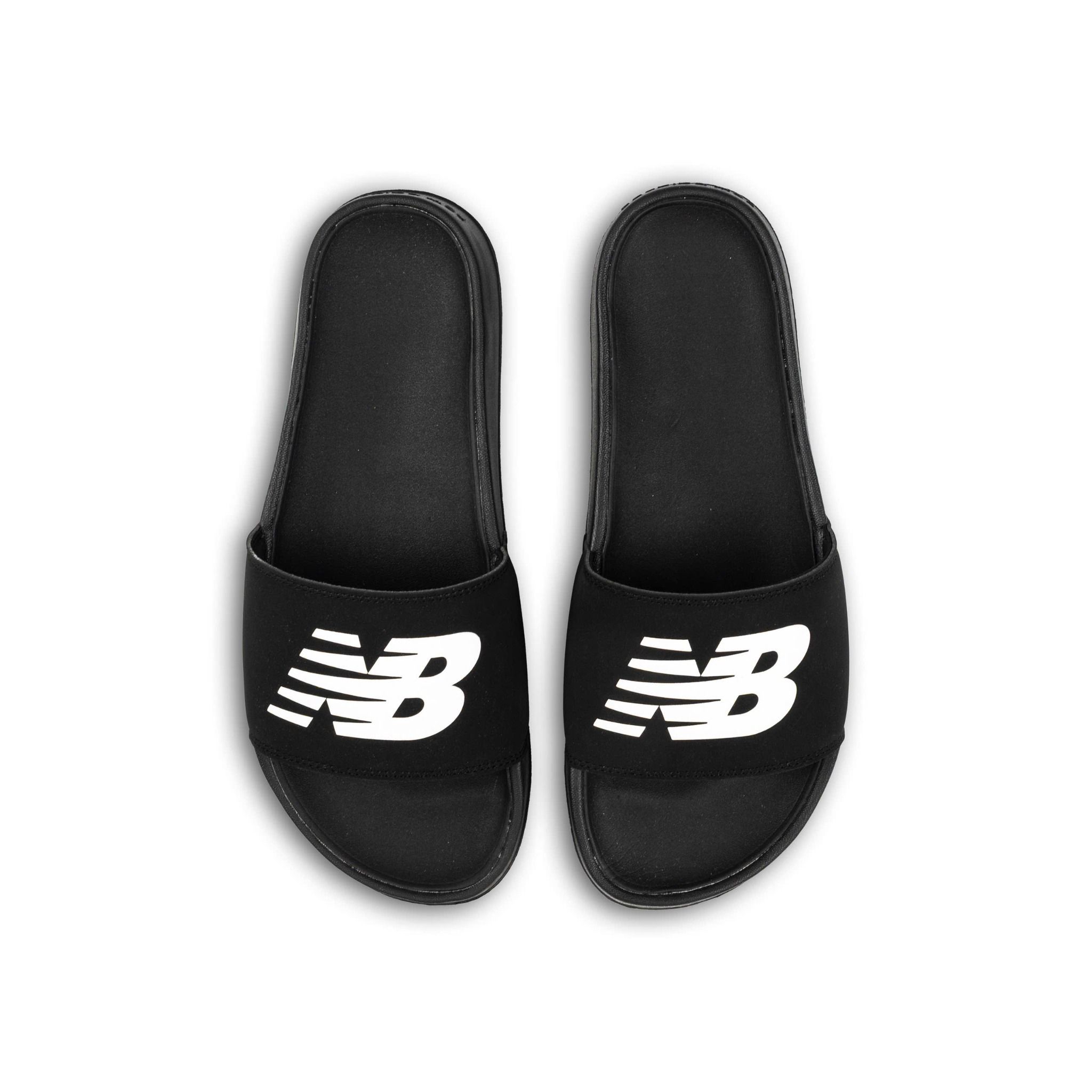  DÉP NAM NEW BALANCE SLIDES BLACK WHITE MÀU ĐEN ''SUF200A3'' 