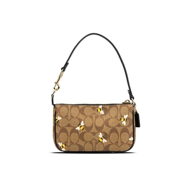  Túi Coach Nolita 19 in Signature Canvas with Bee Print 