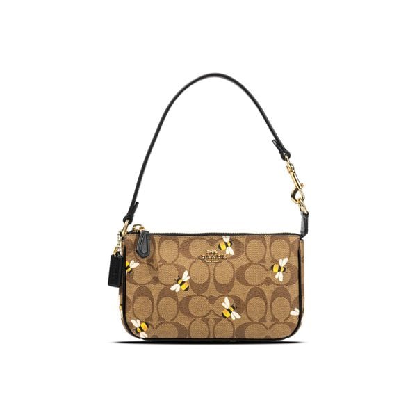 Túi Coach Nolita 19 in Signature Canvas with Bee Print 