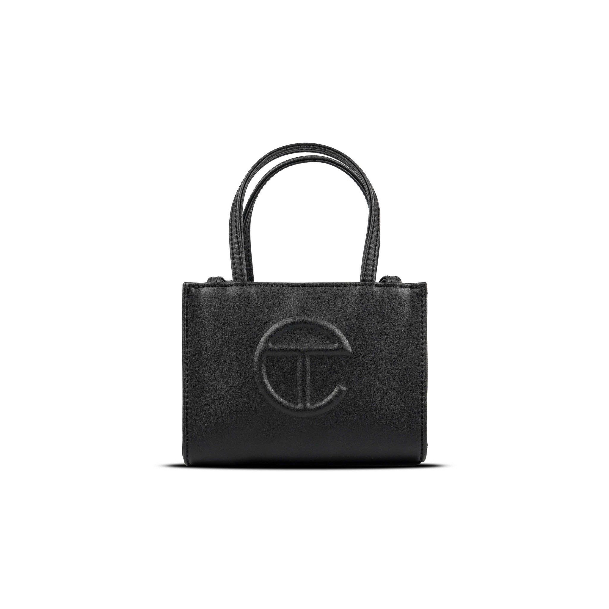  Túi Telfar Black Leather TF-012-BK Màu Đen 