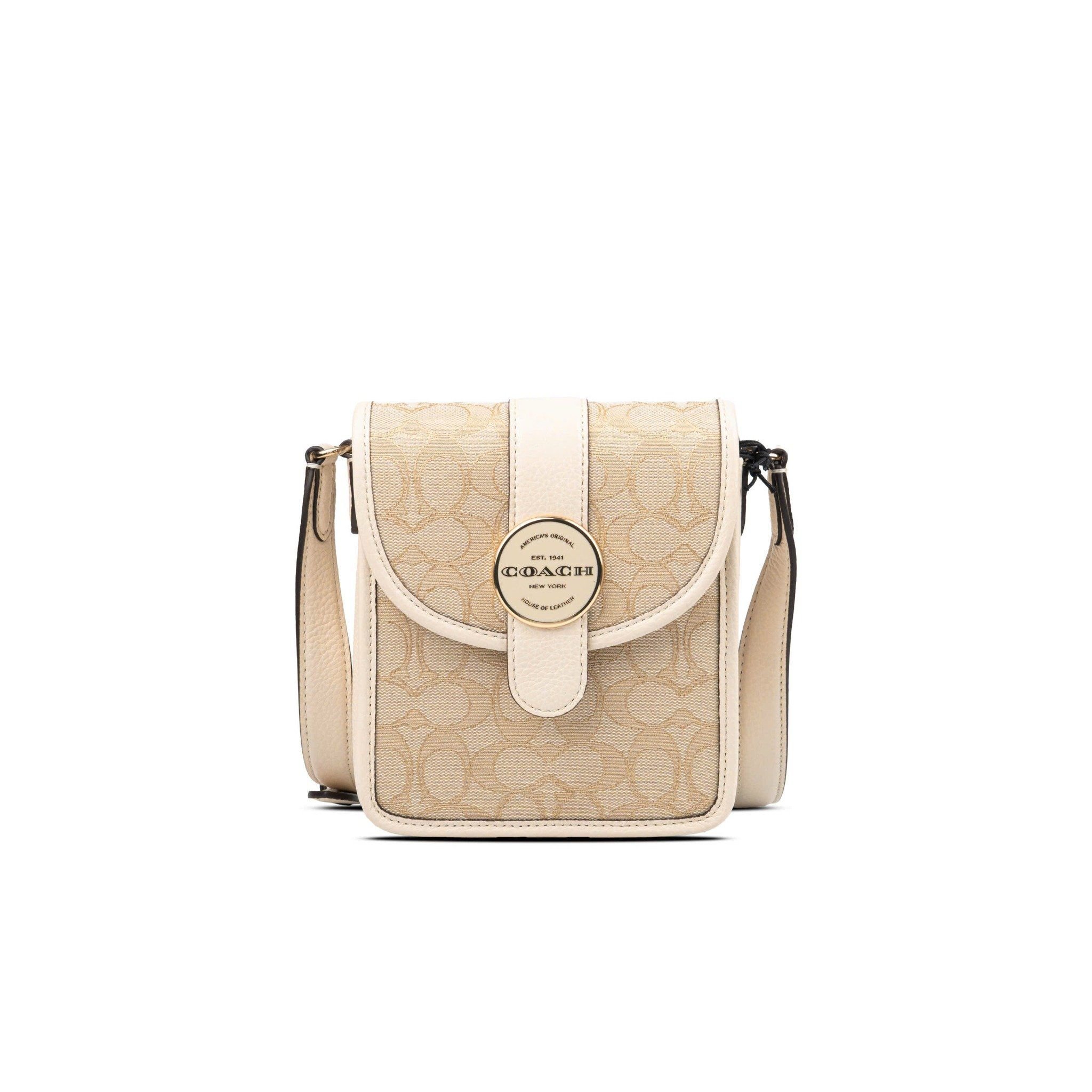  Túi Coach Lonnie CrossBody Màu Kem 