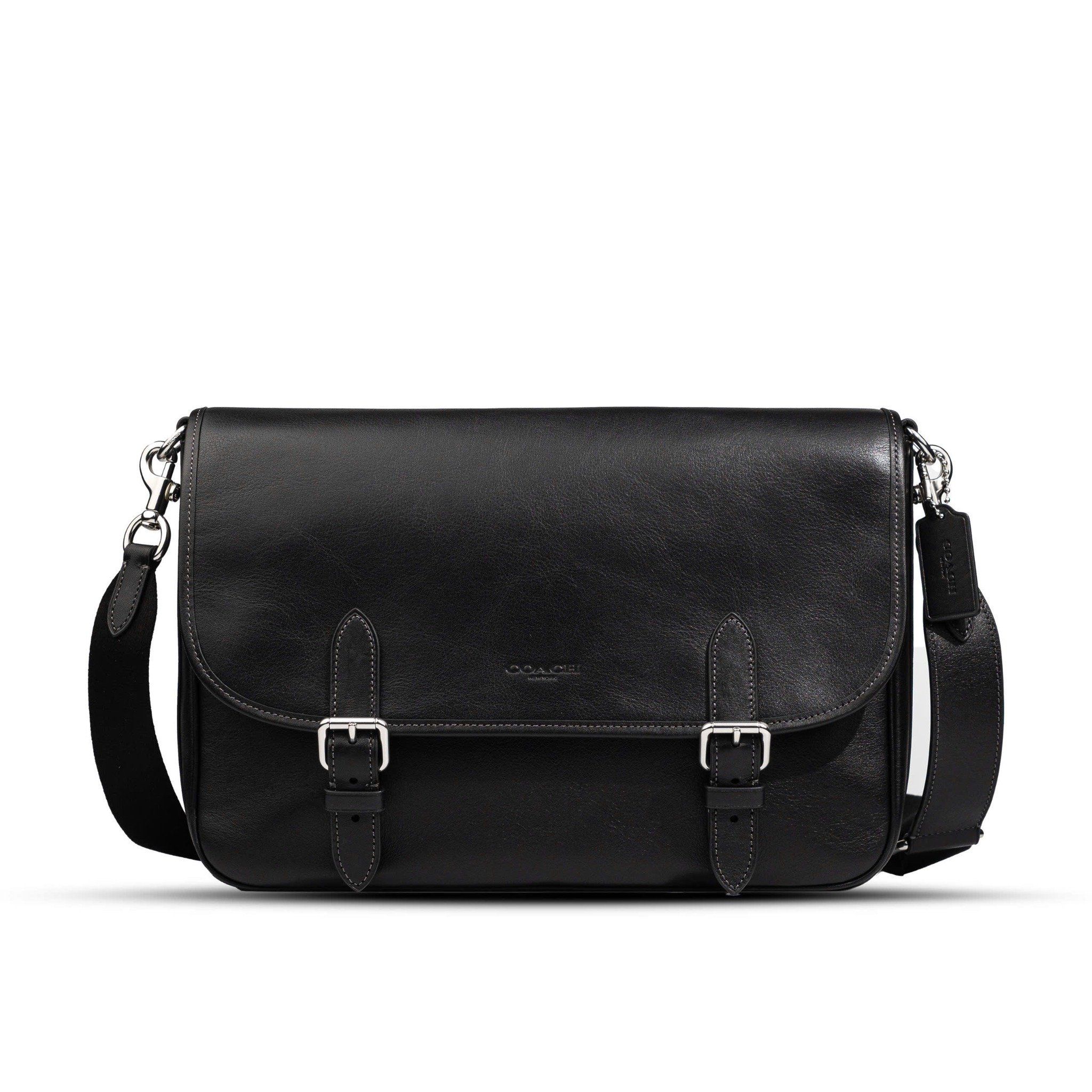  Túi Coach Hitch Messenger Bag Màu Đen 
