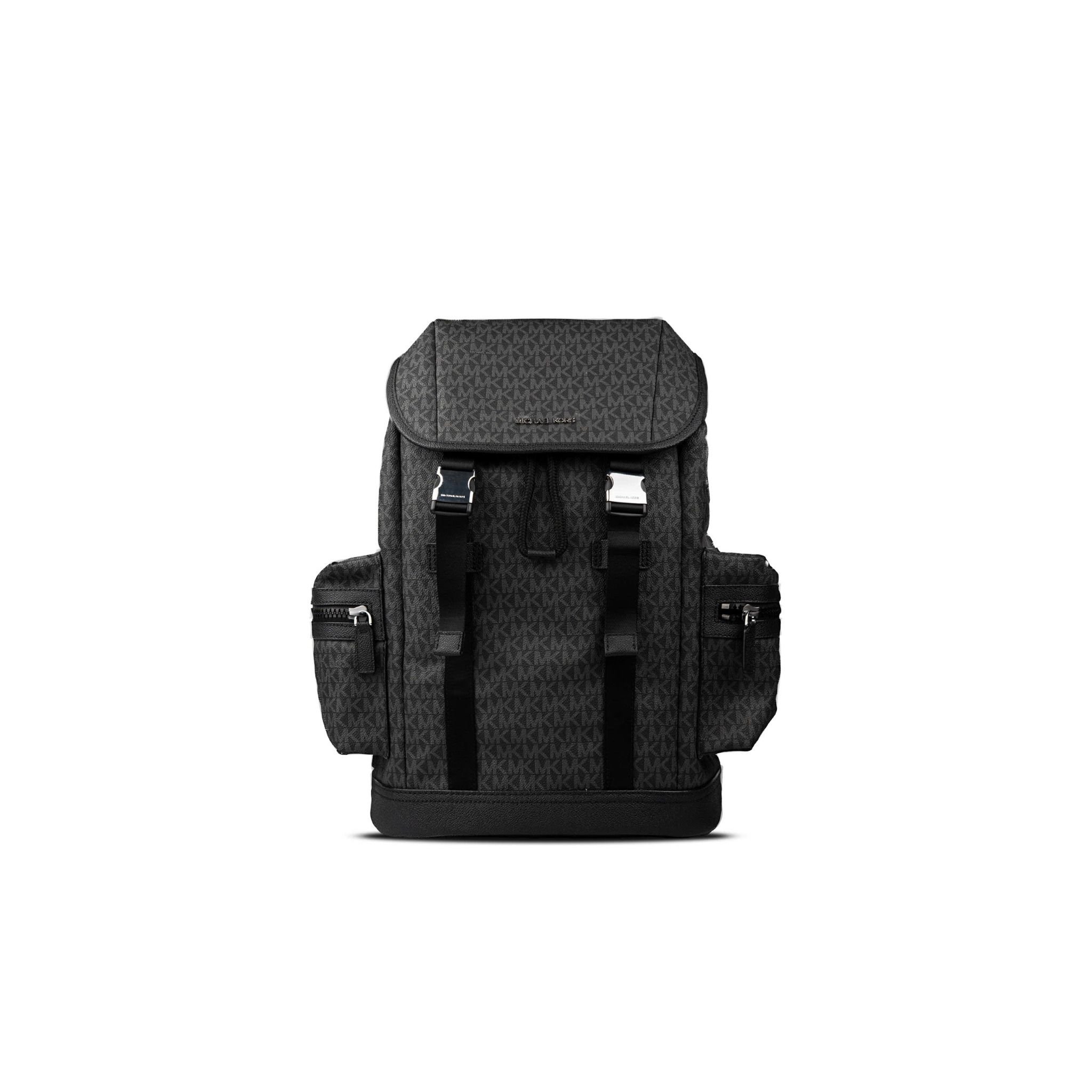  Balo Michael Kors Men's Signature Cooper Backpack In Black Màu Đen 