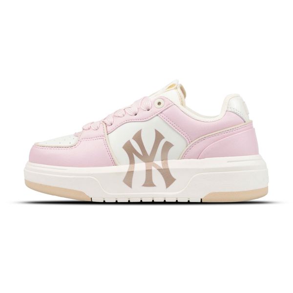 Giày MLB Chunky Liner Basic NY Yankees 'Pink' 