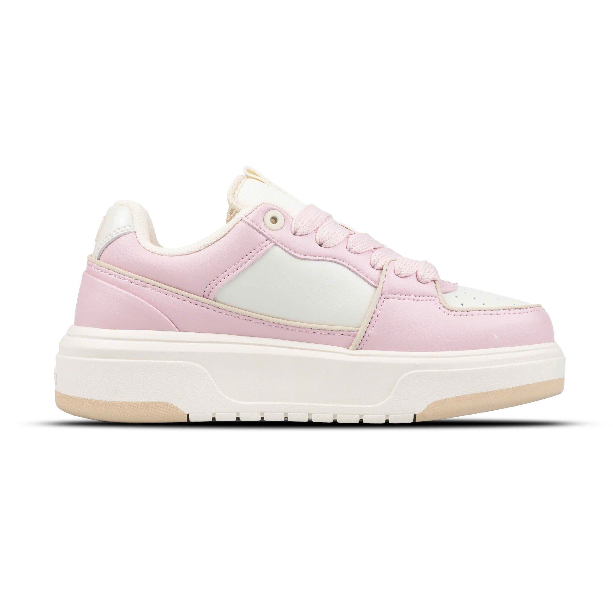  Giày MLB Chunky Liner Basic NY Yankees 'Pink' 