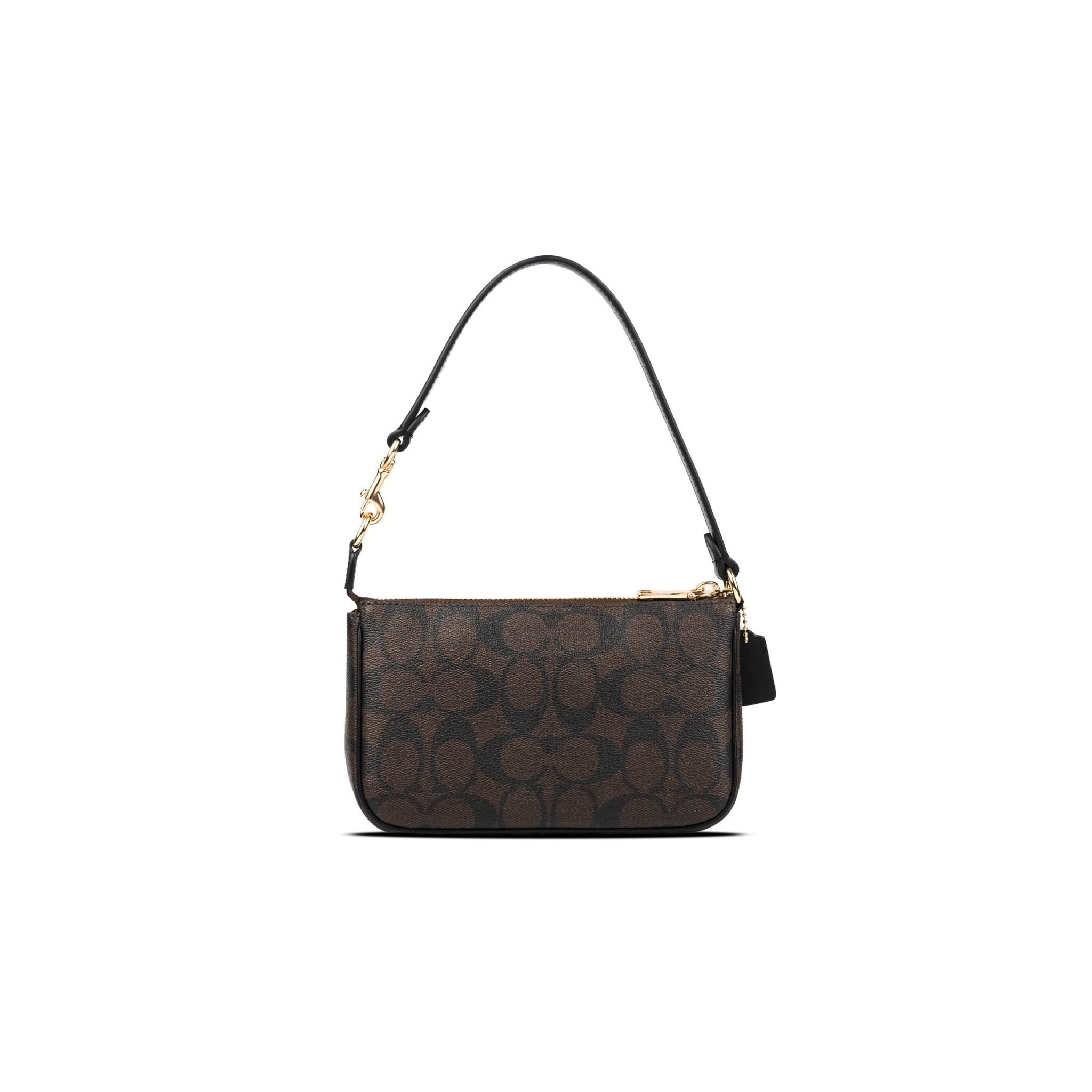  Túi Coach Nolita 19 Màu Nâu Họa Tiết Mono 