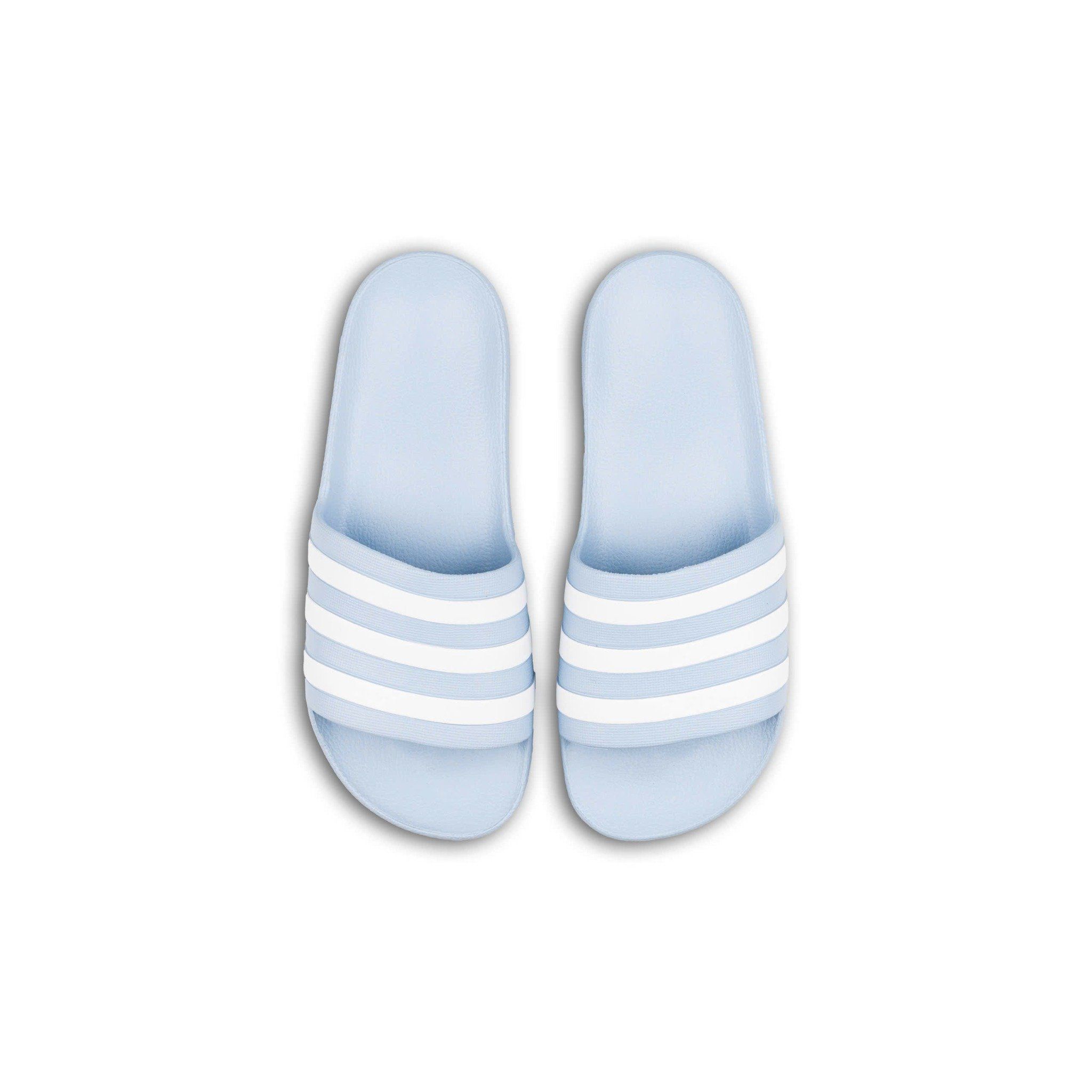  DÉP QUAI NGANG ADIDAS ADILETTE AQUA 'GLOW BLUE ''JI2223'' 