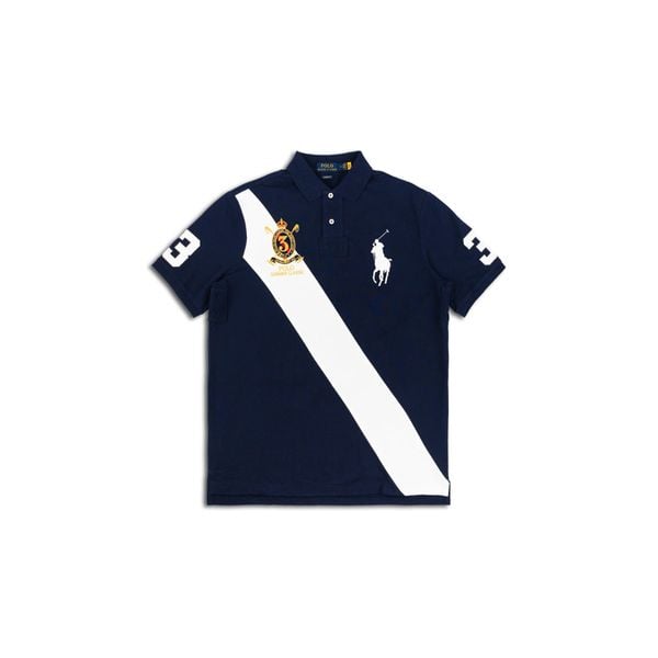  Áo Polo Ralph Lauren Màu Navy Cotton 
