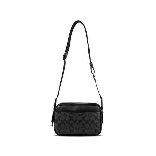  Túi Coach Graham Crossbody In Signature Canvas Màu Đen 