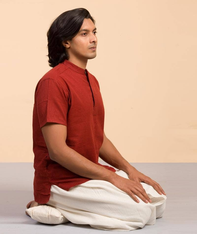  Gối hữu cơ, mang lại sự dễ chịu khi ngồi thiền hoặc gối đầu . 