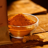  Bột nghệ hữu cơ (Haldi). 100% tự nhiên. Thêm sức sống và rạng rỡ (100 gm) 