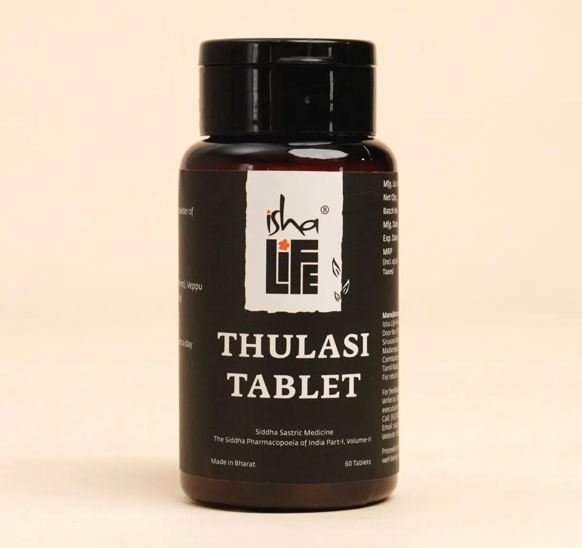  Tulasi hương nhu điều hòa cơ thể, kéo dài tuổi thọ 60 viên 