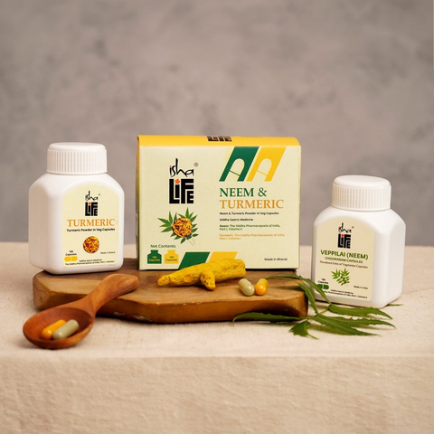  Bộ viên nang Neem & nghệ – Giải độc và thanh lọc cơ thể mỗi ngày .Mỗi hộp 100 viên. 