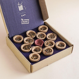 Nhang cốc Sambrani thủ công (12 chiếc). 6 loại nhựa trị liệu tự nhiên. Không chứa hóa chất. Kháng khuẩn. 