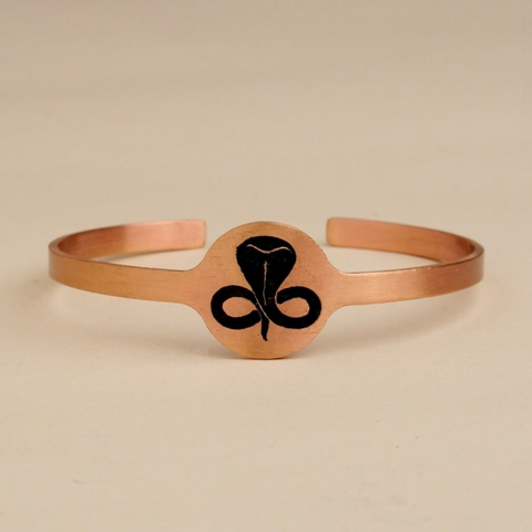  Vòng tay đồng đỏ Naga ,diệt khuẩn có hại cho cơ thể . 