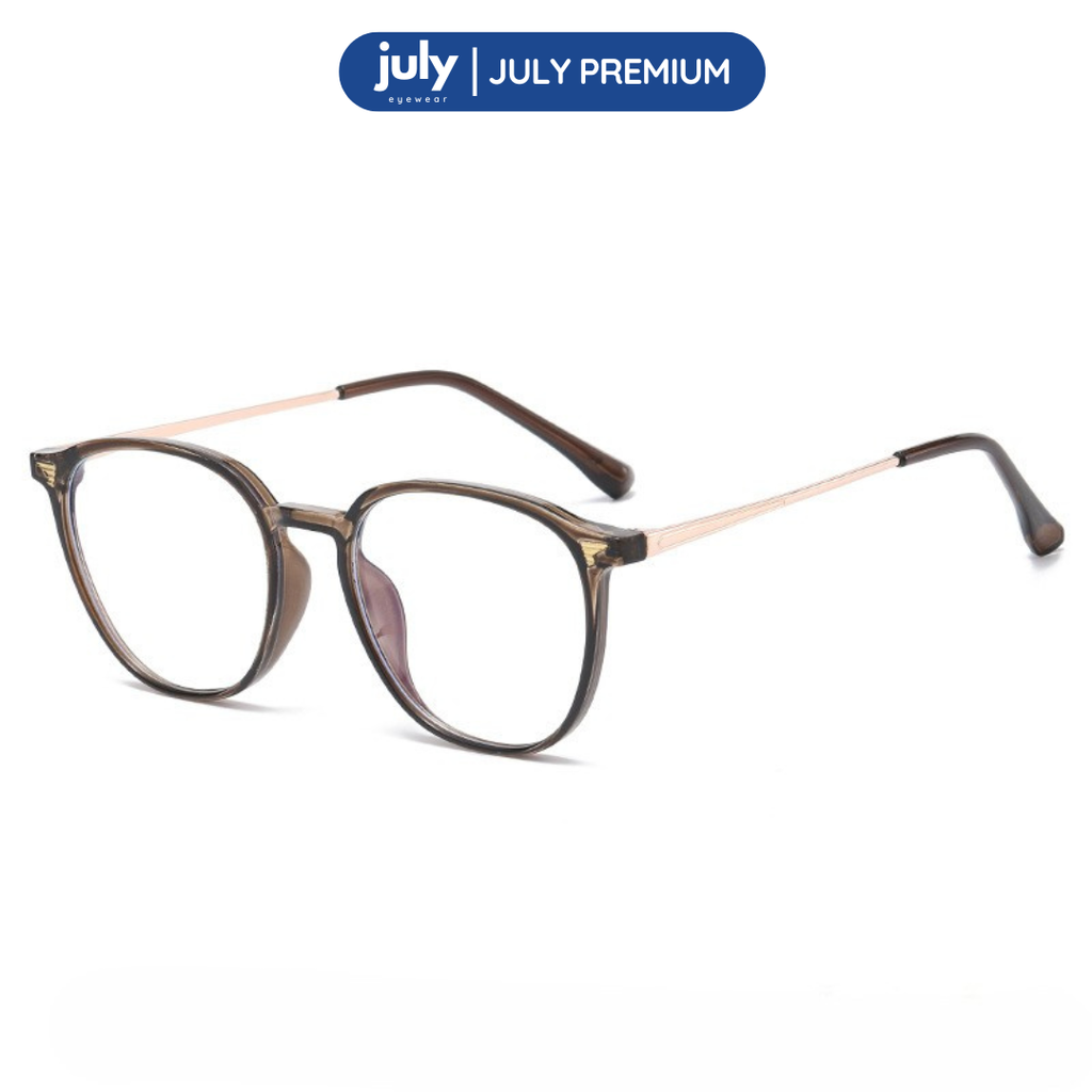 Gọng kính cận nam nữ dáng oval thiên vuông phong cách Hàn Quốc unisex dễ đeo hợp với nhiều dáng mặt 8614