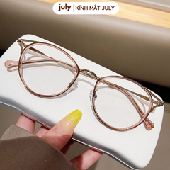 Gọng kính cận nữ mắt mèo kim loại phối nhựa chắc chắn, thời trang dễ đeo hợp với nhiều dáng mặt 8601