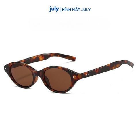 Kính râm nam nữ ROUGE form oval xu hướng hợp mặt nhỏ đến vừa cá tính July Eyewear