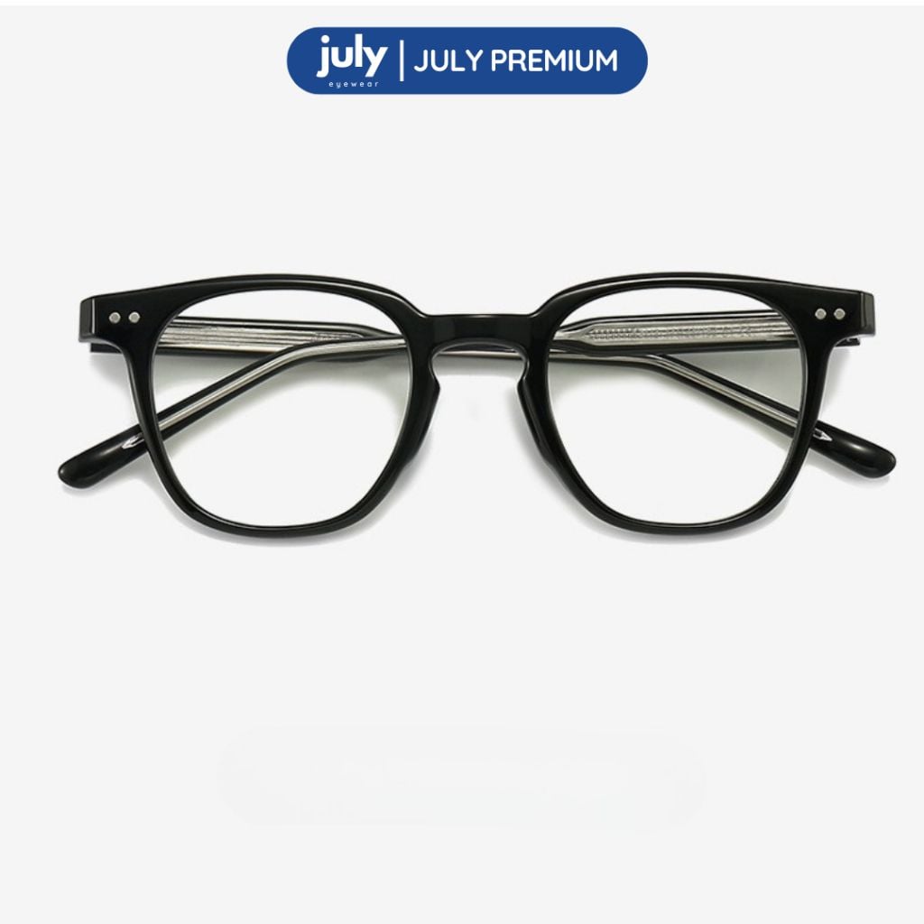 Gọng Kính Cận Cao Cấp Nam Nữ ELITE Form chữ nhật cốt kim loại chắc chắn hợp mặt vừa và to