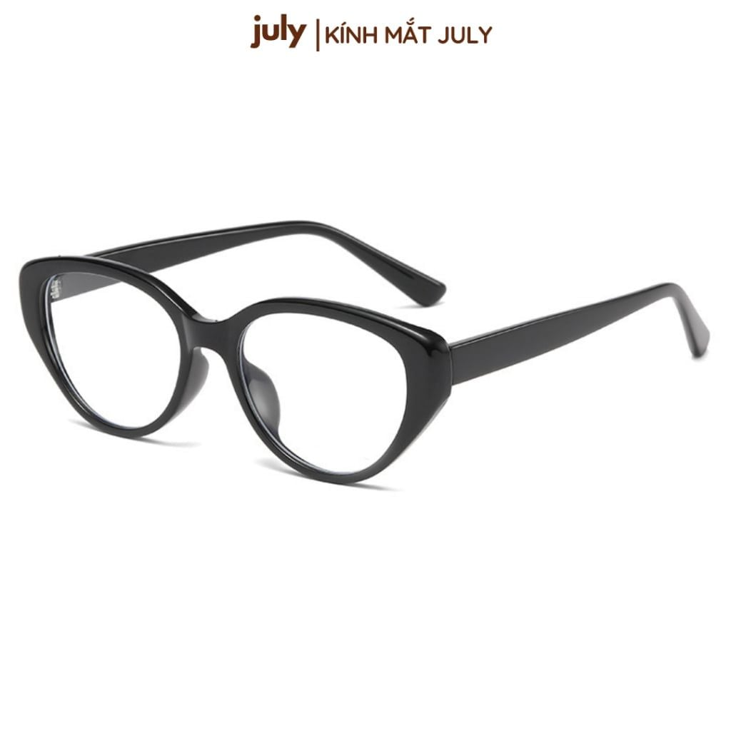 Gọng kính cận nữ kính mắt mèo gọng nhựa phong cách cá tính July Eyewear 8624