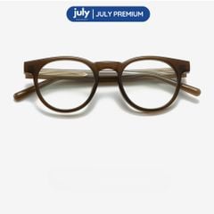 Gọng Kính Cận Nam Nữ Cao Cấp NOVA form tròn cốt kim loại July Eyewear