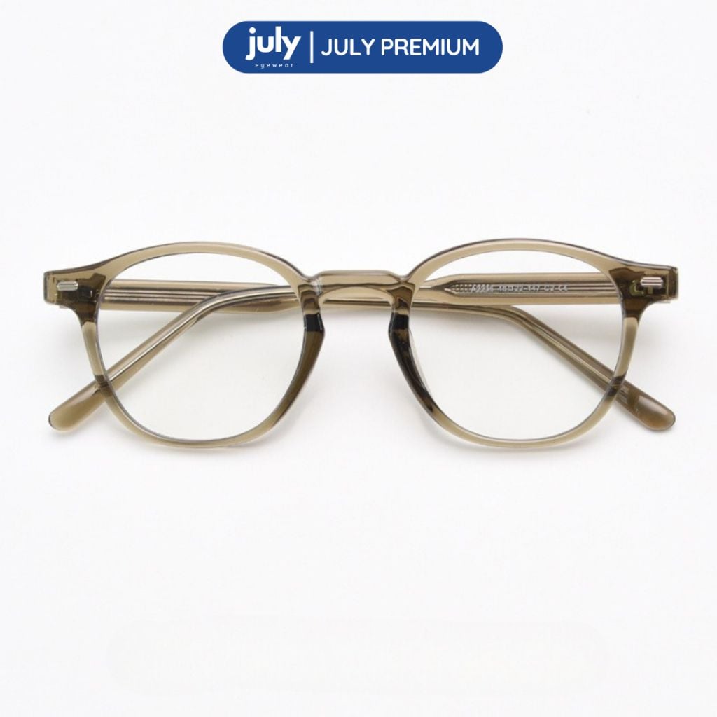 Gọng Kính Cận Nam Nữ AURA form thiên vuông cốt kim loại phối nhựa chắc chắn, trẻ trung hợp nhiều dáng mặt July Eyewear
