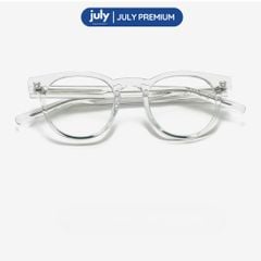 Gọng Kính Cận Nam Nữ Cao Cấp NOVA form tròn cốt kim loại July Eyewear