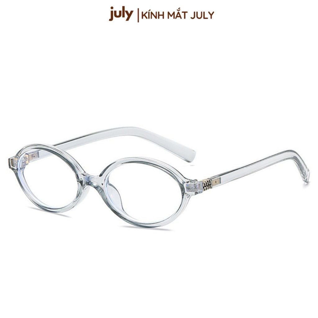 Gọng kính cận nữ Miumiu dáng oval phong cách Hàn Quốc hot trend 8618