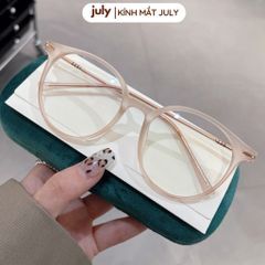 Gọng kính cận nữ form tròn dễ đeo - Kính mắt July 8630