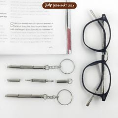 Tua vít mini chỉnh kính đa năng 2 đầu vặn được ốc đồng hồ, điện thoại July Eyewear