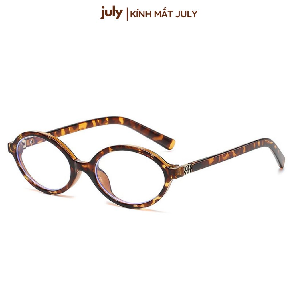 Gọng kính cận nữ Miumiu dáng oval phong cách Hàn Quốc hot trend 8618