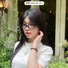 Gọng kính cận nữ Miumiu dáng oval phong cách Hàn Quốc hot trend 8618