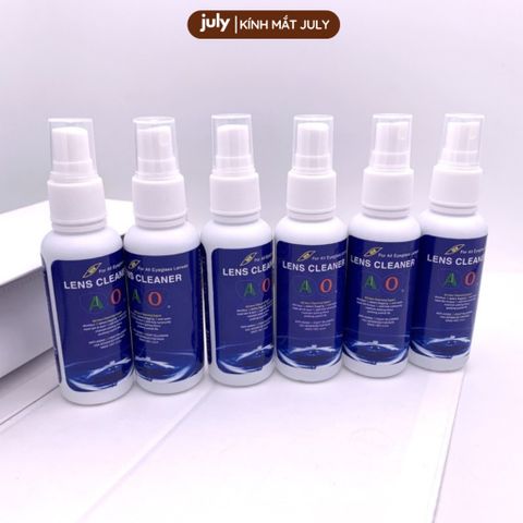 Nước xịt lau mắt kính chuyên dụng dành cho mắt kính, màn hình điện thoại 60ml JULY EYEWEAR giúp mắt kính sạch trong hơn - PK.XLK