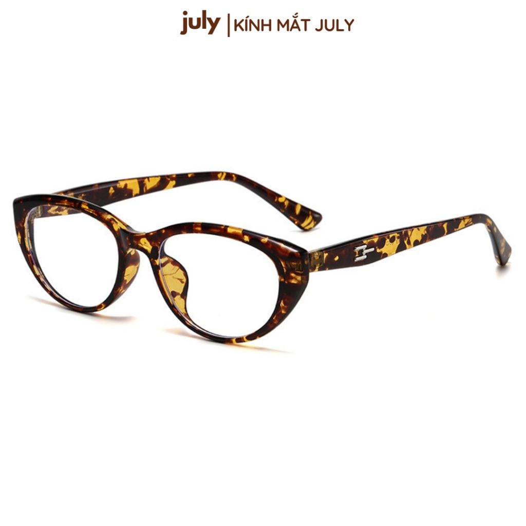 Gọng kính cận mắt mèo, kính mắt thời trang nữ phong cách cá tính - Kính Mắt July 8628