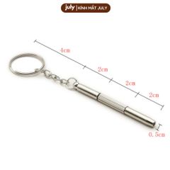 Tua vít mini chỉnh kính đa năng 2 đầu vặn được ốc đồng hồ, điện thoại July Eyewear