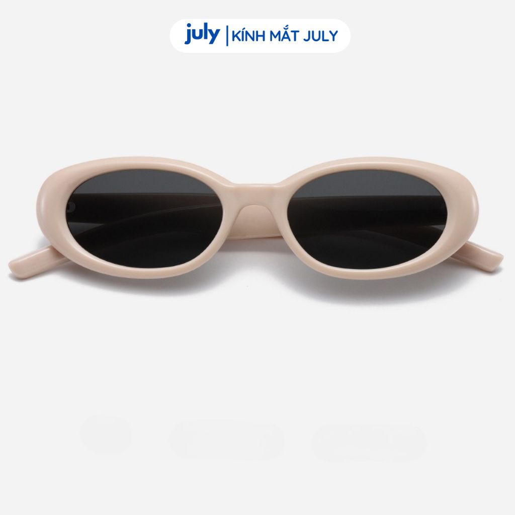Kính râm nam nữ VIPER thời trang dáng oval bo tròn ngầu, phong cách July Eyewear