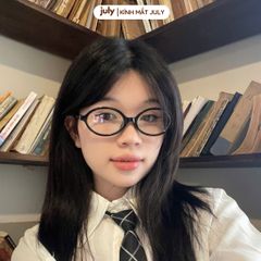 Gọng kính cận nữ Miumiu dáng oval phong cách Hàn Quốc hot trend 8618