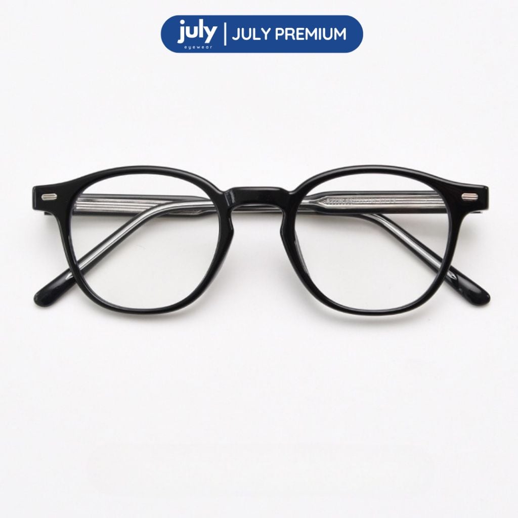 Gọng Kính Cận Nam Nữ AURA form thiên vuông cốt kim loại phối nhựa chắc chắn, trẻ trung hợp nhiều dáng mặt July Eyewear