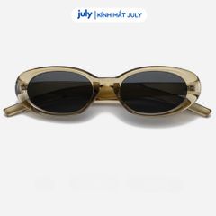 Kính râm nam nữ VIPER thời trang dáng oval bo tròn ngầu, phong cách July Eyewear