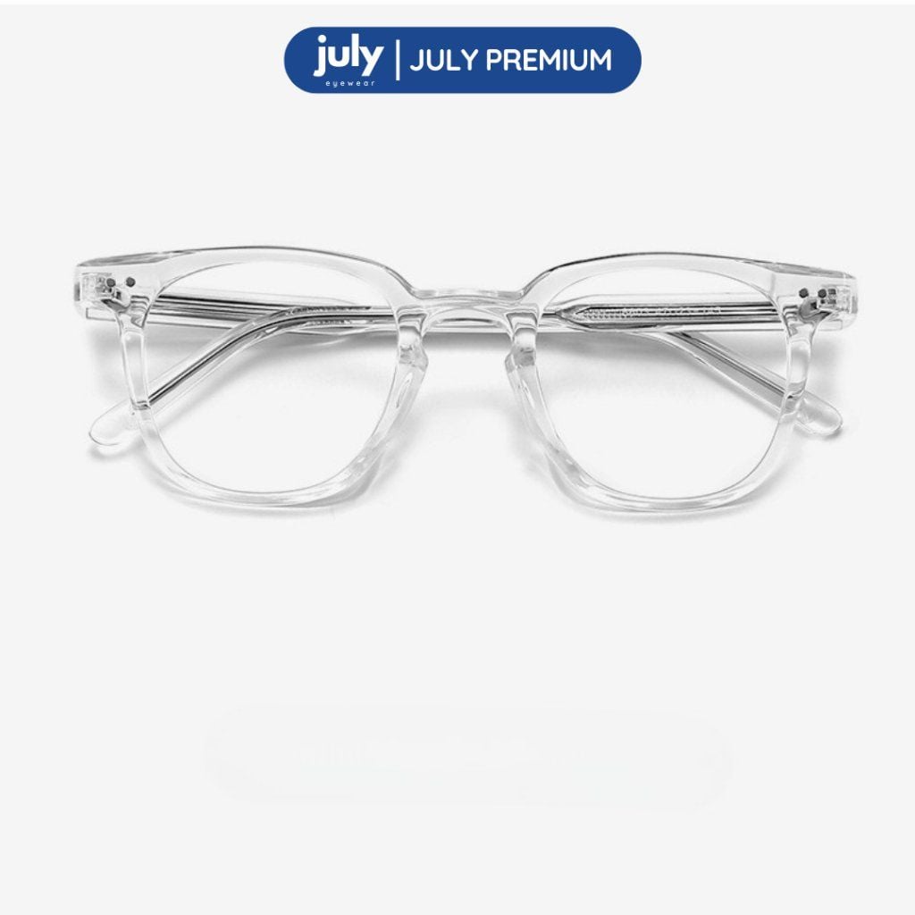 Gọng Kính Cận Cao Cấp Nam Nữ ELITE Form chữ nhật cốt kim loại chắc chắn hợp mặt vừa và to