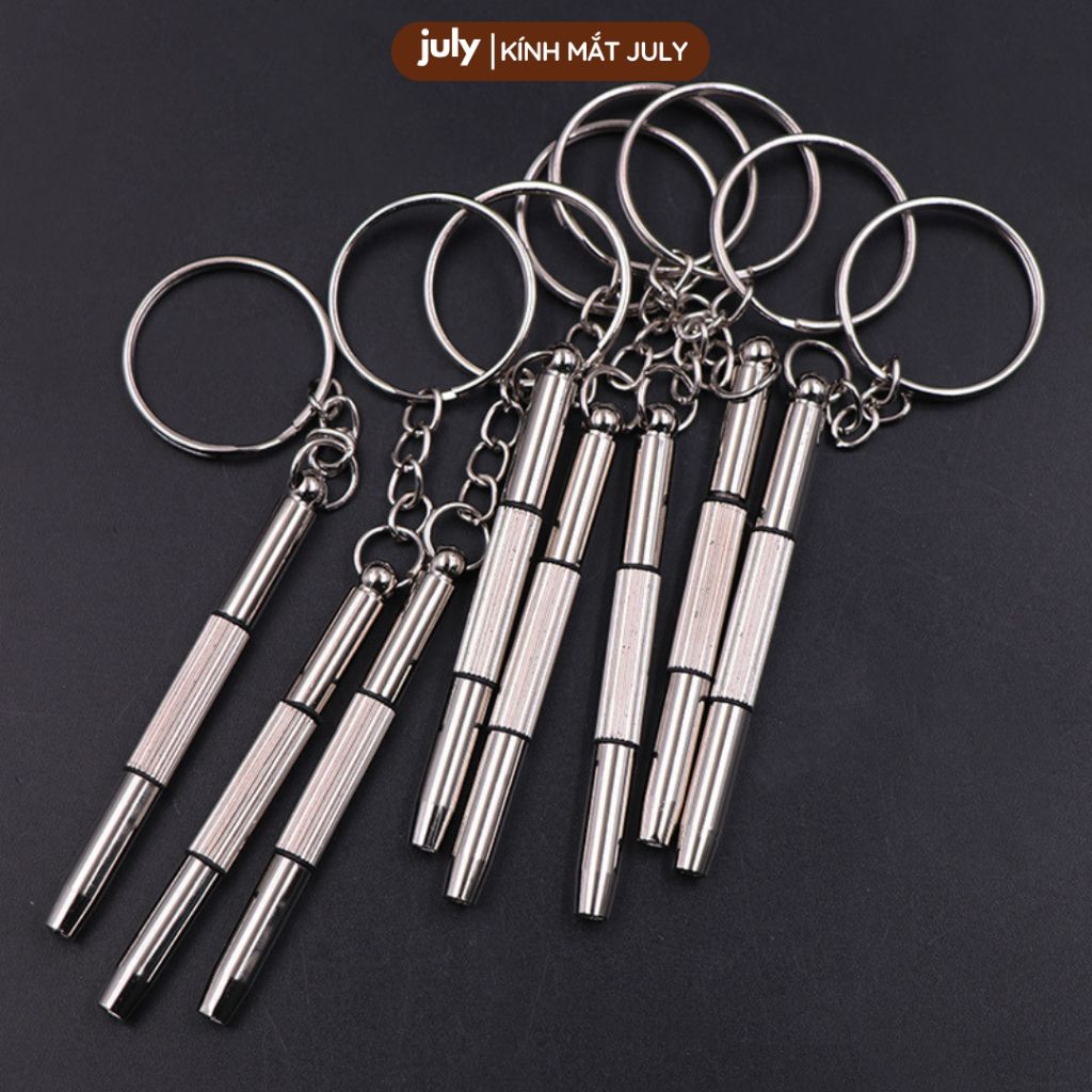 Tua vít mini chỉnh kính đa năng 2 đầu vặn được ốc đồng hồ, điện thoại July Eyewear