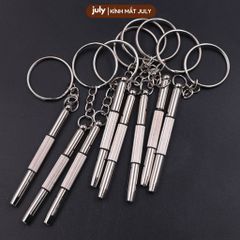 Tua vít mini chỉnh kính đa năng 2 đầu vặn được ốc đồng hồ, điện thoại July Eyewear