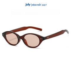 Kính râm nam nữ ROUGE form oval xu hướng hợp mặt nhỏ đến vừa cá tính July Eyewear